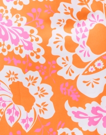 Fabric image thumbnail - Gretchen Scott - Orange and Pink Printed Jersey Dress