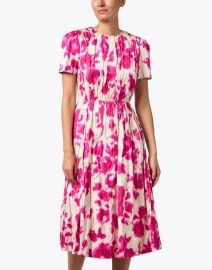 Front image thumbnail - Jason Wu Collection - Pink and Cream Print Dress