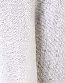 Fabric image thumbnail - Minnie Rose - White Cashmere Signature Ruffle Shawl