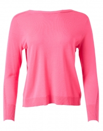 Pink Wool Silk Sweater