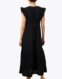 Back image thumbnail - Honorine - Black Maxi Dress