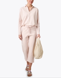 Look image thumbnail - Frank & Eileen - Patrick Rose Pink Popover Henley Top
