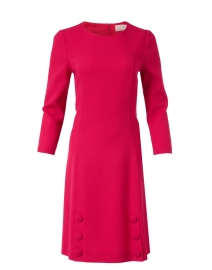 Product image thumbnail - Jane - Oregon Red Wool Tunic Dress