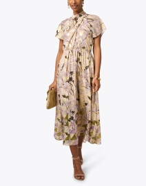 Look image thumbnail - St. John - Multi Print Wrap Front Dress