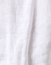 Fabric image thumbnail - CP Shades - Ruffle White Linen Ruffle Shirt