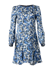 Product image thumbnail - Jane - Peony Blue Print Dress