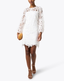 Look image thumbnail - Shoshanna - Holland White Lace Dress