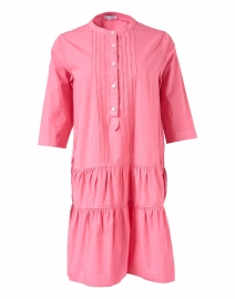 Pink Cotton Shirt Dress