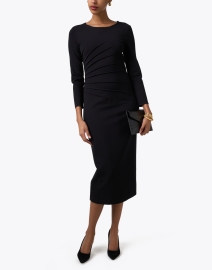 Look image thumbnail - Emporio Armani - Black Ruched Dress