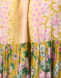 Fabric image thumbnail - D'Ascoli - Juliette Yellow and Pink Floral Dress