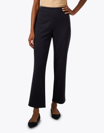 Front image thumbnail - Eileen Fisher - Navy Straight Ankle Pant