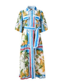 Product image thumbnail - Farm Rio - Multi Print Shirt Dress