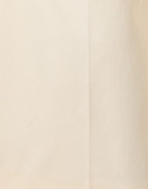 Fabric image thumbnail - Weekend Max Mara - Vasto Ivory Stretch Cotton Trouser