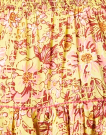 Fabric image thumbnail - Poupette St Barth - Camila Yellow Print Dress