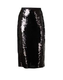 Murano Black Sequin Skirt
