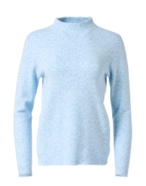 Product image thumbnail - Kinross - Blue Print Cashmere Sweater