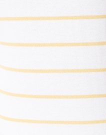 Fabric image thumbnail - Blue - White and Yellow Stripe Pima Cotton Boatneck Sweater
