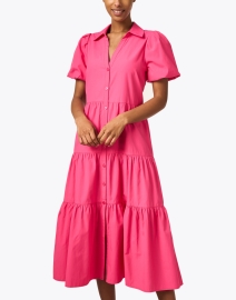 Front image thumbnail - Brochu Walker - Havana Pink Midi Dress