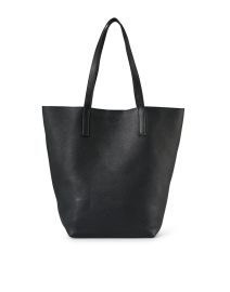 Product image thumbnail - Loeffler Randall - Walker Black Leather Tote Bag