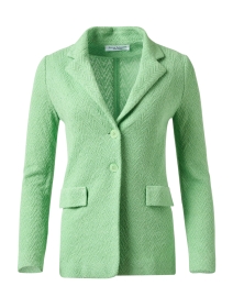 Pompei Green Cotton Linen Jacket