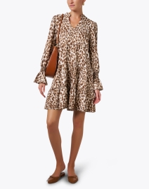 Look image thumbnail - Jude Connally - Tammi Cheetah Print Tiered Dress