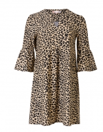 Kerry Camel Cheetah Print Dress