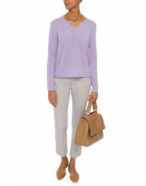 Lavender Cashmere Sweater