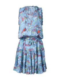 Clara Blue Multi Print Dress