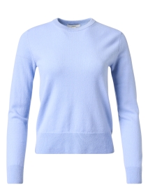 Product image thumbnail - Vince - Blue Cashmere Sweater