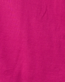 Fabric image thumbnail - E.L.I. - Magenta Pima Cotton Ruched Sleeve Top