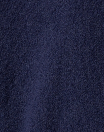 Fabric image thumbnail - Margaret O'Leary - Lola Navy Cotton Fleece Sweater