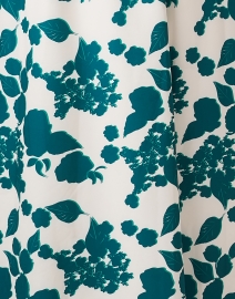 Fabric image thumbnail - Abbey Glass - Caroline Green and Cream Floral Dress
