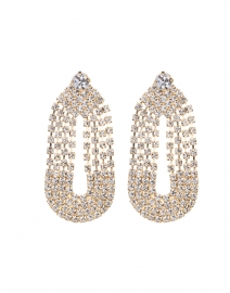 Trevise Crystal and Gold Drop Earring