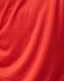 Fabric image thumbnail - Vince - Vermillion Red Cotton T-Shirt