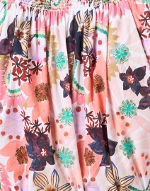 Fabric image thumbnail - Soler - Raquel Pink Multi Print Linen Top