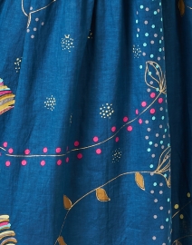 Fabric image thumbnail - Soler - Blue Print Cotton Dress