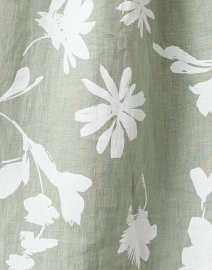 Fabric image thumbnail - Rosso35 - Sage Green Print Linen Shirt