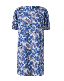 Product image thumbnail - Weekend Max Mara - Astor Blue Print Shift Dress