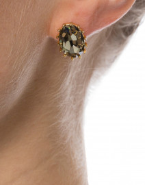Sierra Grey Stud Earrings