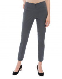 Peace of Cloth - Jerry Pewter Grey Stretch Cotton Pant