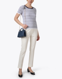Look image thumbnail - Peace of Cloth - Annie Cream Pull On Pant
