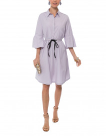 Tiro Lilac Poplin Shirt Dress