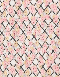 Fabric image thumbnail - Loretta Caponi - Milvia Rose Print Blouse