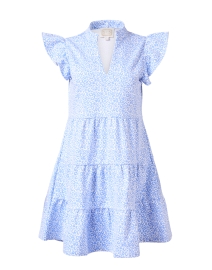 Blue Print French Terry Dress