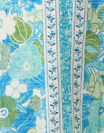 Fabric image thumbnail - D'Ascoli - Dahlia Blue Multi Print Cotton Dress