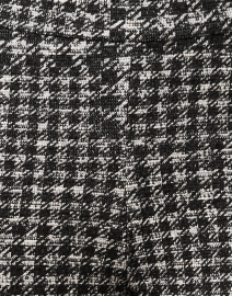 Fabric image thumbnail - Avenue Montaigne - Leo Black and White Boucle Check Print Pull On Pant