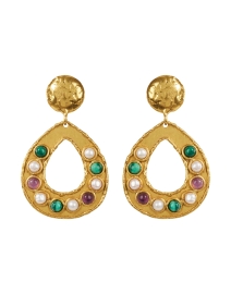 Thalita Multi Stone Drop Earrings