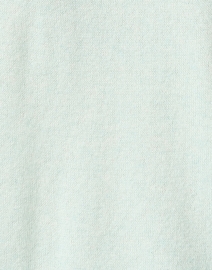 Fabric image thumbnail - Kinross - Mint Green Cashmere Contrast Stitch Sweatshirt