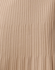 Fabric image thumbnail - Joseph - Tan Rib Knit Wool Skirt