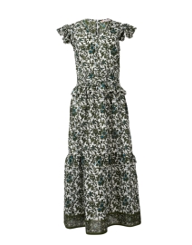 Cleo Green Floral Print Dress